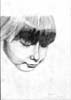 Natalia, rysunek, portret, portrait, Marla, drawing, pencil